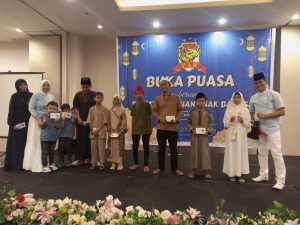 Kiyai Jamak Gelar Bukber di Palembang, Santuni Anak Yatim dan Ceritakan Misi Sosial PT PAB
