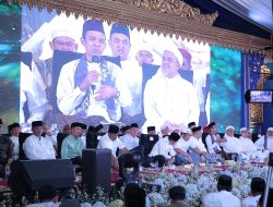 UAS Pimpin Tarawih, Ratu Dewa Hadiri Doa 40 Hari Kms H.A. Halim Ali di Palembang