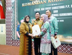 Bupati Toha Lepas Dandim Lama dan Sambut Letkol Dimas Kurniawan di Muba