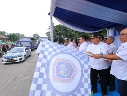 Ratusan Pemudik Diberangkatkan Gratis ke Jakarta, Pemkot Palembang Apresiasi Program Kemenhub