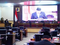 Bupati Toha Tohet Hadiri Paripurna DPRD Muba, LKPJ 2025 Resmi Dibahas dan Dievaluasi