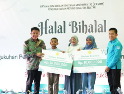 Halal Bihalal IKA SKMA di Punti Kayu, Herman Deru Serukan Gerakan Jaga Hutan Sumsel