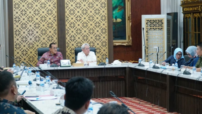 Sekda Sumsel Pimpin Rapat Intensif, Pastikan Halal Bihalal Perantau Sumbagsel Berjalan Sukses