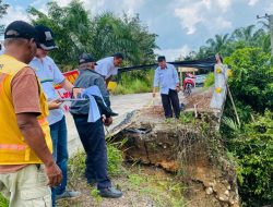 Jembatan SP4 Nyaris Putus, PUPR Muba Gerak Cepat Targetkan Perbaikan Rampung dalam Hitungan Minggu