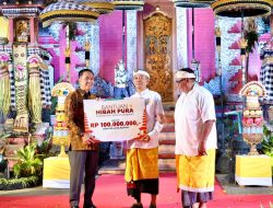 Ratu Dewa Hadiri Dharma Santi Nyepi 2026, Bantuan Dana untuk Pura Tuai Apresiasi Umat Hindu