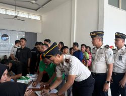 Pegawai dan Warga Binaan Rutan Palembang Jalani Tes Urine Mendadak, Hasilnya Mengejutkan