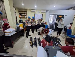 Audit Senpi Besar-Besaran Digelar! Polda Sumsel Periksa Senjata hingga Polres Jajaran