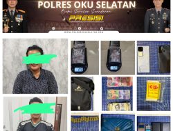 Digerebek di Kontrakan Muaradua, Polisi Temukan Puluhan Paket Sabu Siap Edar!