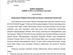 Pemkab Muba Wajibkan Perusahaan Laporkan Lowongan Kerja, Data Tenaga Kerja Bakal Lebih Transparan