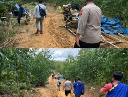 Polsek Bayung Lencir Turun Langsung! 18 Personel Tertibkan Aktivitas Illegal Drilling