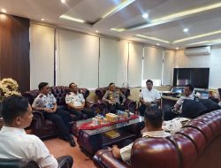 Perkuat Sinergi Penegak Hukum, Karutan Palembang Gelar Audiensi Bersama Kejari dan Polrestabes