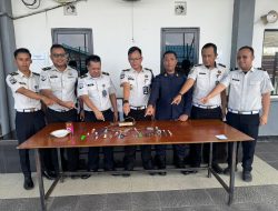 Jaga Keamanan dan Kebersihan, Rutan Palembang Lakukan Razia Rutin di Blok Hunian