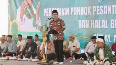 Wabup Muba Resmikan Ponpes Arriyadl, Tekankan Pesantren Harus Cetak Generasi Kreatif