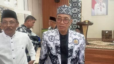 66 Guru PGRI Palembang Dilepas Berangkat Haji, Sekda Aprizal Titip Pesan Jaga Nama Baik Daerah
