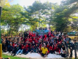 Lurah Quds Pimpin Aksi Bersih Taman Wonosari, Sampah Diolah Jadi Kompos