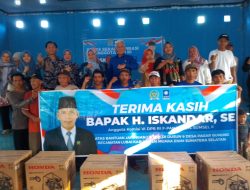 Serap Aspirasi Warga Lubai, Anggota DPR RI Iskandar Salurkan Bantuan Pompa Air untuk Petani