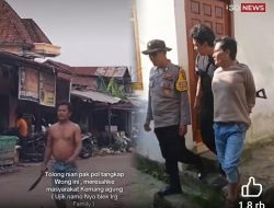 Viral Bawa Sajam dan Intimidasi Warga, Ujik Akhirnya Diciduk Polisi di Kertapati