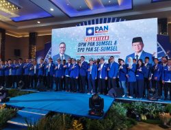 Zulkifli Hasan Lantik Pengurus PAN Sumsel! Joncik Muhammad Resmi Nahkodai DPW