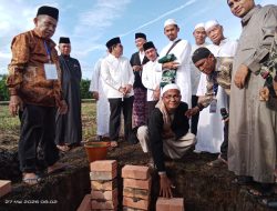Bertepatan Iduladha 2026, Pembangunan Masjid Al-Quran Al-Karim di Sako Resmi Dimulai