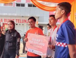 Ratusan Warga Ramaikan Fun Run 5K HUT Kabupaten Lahat ke-157