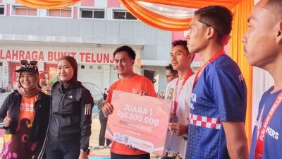 Ratusan Warga Ramaikan Fun Run 5K HUT Kabupaten Lahat ke-157