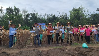 Panen Raya Jagung di Lubai Berlangsung Meriah, Kapolres Muara Enim Pastikan Hasil Petani Diserap Bulog