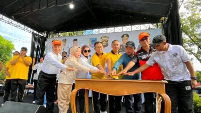 Bupati Bursah dan Kapolda Sumsel Launching Car Free Day Lahat, Jadi Ruang Baru Masyarakat