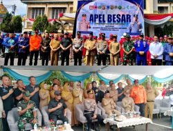 Bupati Lahat dan Kapolda Sumsel Pimpin Apel Besar Kesiapsiagaan Karhutla 2026