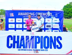 SSB Palembang Soccer Skills Runner Up Liga Top Skor 2026, Abqory Sheva Raih Best Player