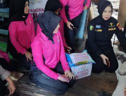Sambut HUT Bhayangkara ke-80, Polsek SU II dan Urkes Polrestabes Palembang Gelar Baksos Kesehatan