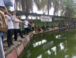 Santai Tapi Sarat Makna, PWNU Sumsel dan PKB Gelar Mancing Bersama
