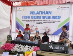 PHE Jambi Merang Latih KWT Embun Pagi Olah Mocaf, Dorong Ekonomi Lokal di Muba