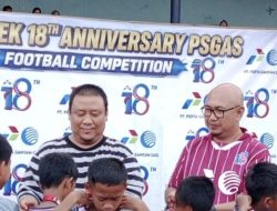 Football Competition U12 Semarakan HUT PSGas ke 18