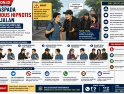 Waspada Modus “Hipnotis Jalanan”, Kenali Cara Pelaku Memanipulasi Korban dan Langkah Pencegahannya