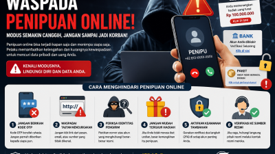 Waspada Penipuan Online Makin Canggih, Ini Modus Baru dan Cara Menghindarinya