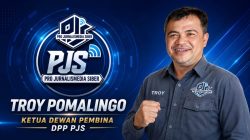 Ketua Dewan Pembina Pro Jurnalis Media Siber (PJS), Troy Evelon Pomalingo