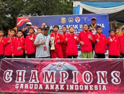 Ukir Sejarah, SSB Palembang Soccer Skill U-10 Raih Runner Up Nasional Garuda Anak Indonesia 2026