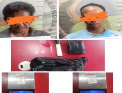 Satresnarkoba Polres Prabumulih Amankan Dua Pria dan Sabu Siap Pakai di Muara Dua Barat