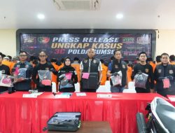 Operasi Besar Jatanras, Ratusan Kasus Curat, Curas, dan Curanmor Terbongkar di Sumsel