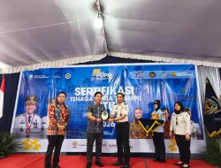 Rutan Kelas I Palembang Gelar Sertifikasi Konstruksi, Bekali Warga Binaan Siap Kerja