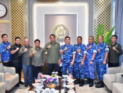 Silaturahmi Ketua DPRD Sumsel dan Danlanud SMH Perkuat Koordinasi Lintas Lembaga