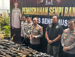 Operasi Senpi Musi 2026 Berhasil! Polda Sumsel Musnahkan Ratusan Senjata Api Rakitan