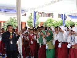 KPID Sumsel Edukasi Ratusan Siswa Baru SMPN 35 Palembang agar Bijak Bermedia Sosial