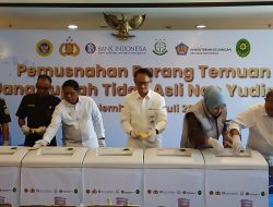 Bank Indonesia dan Botasupal Sumsel Musnahkan Puluhan Ribu Lembar Uang Palsu