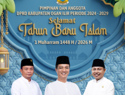 Tahun Baru Islam 1448 H, Ketua DPRD Ogan Ilir Ajak Warga Introspeksi Diri