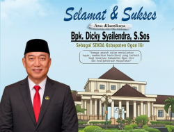 Dicky Syailendra Resmi Jadi Sekda Ogan Ilir, Ketua DPRD: Semoga Amanah dan Berikan yang Terbaik