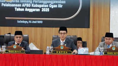 Jawab Pandangan Fraksi DPRD, Bupati Ogan Ilir Jelaskan Pertanggungjawaban APBD 2025