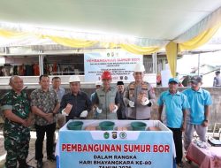 Ketua DPRD Prabumulih Hadiri Ground Breaking Sumur Bor Polres di Jalan Nuri
