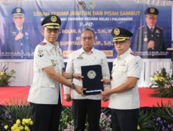 Serah Terima Jabatan Kepala Rutan Kelas I Palembang, Aris Supriyadi Resmi Gantikan M. Rolan