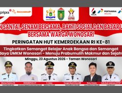 HUT RI ke-81 di Wonosari Bakal Semarak, Ada Bakti Sosial, UMKM Naik Kelas hingga Jalan Santai Berhadiah Doorprize